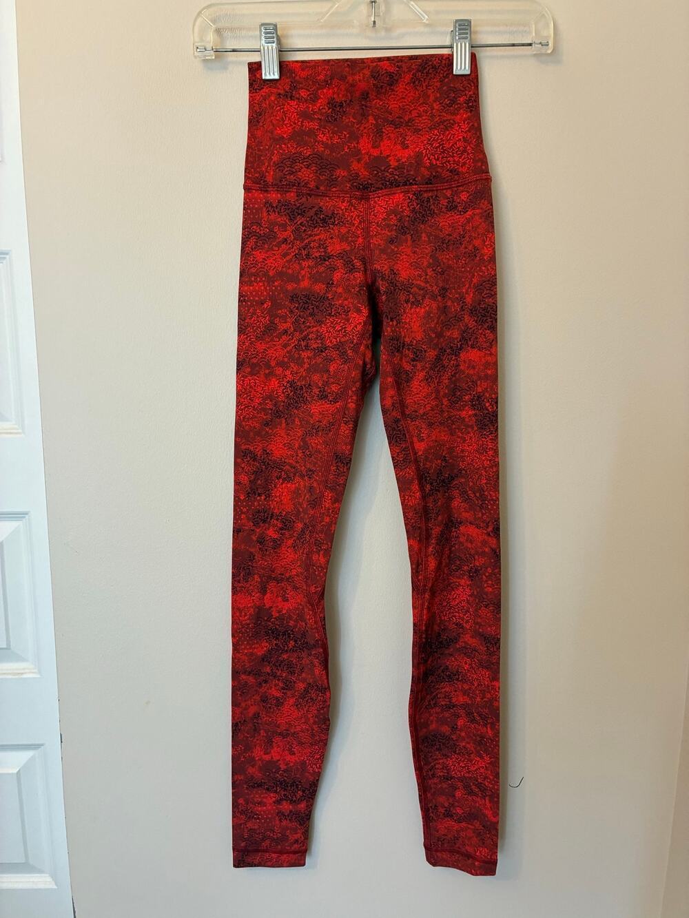 Lululemon Align Pant 28" Lunar New Year Intricate Oasis Multi Red Gold Size 0